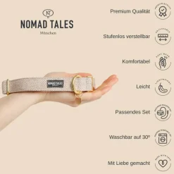 Nomad Tales Calma -kaulapanta, burgundy