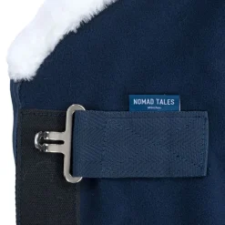 Nomad Tales Fleece -hikiloimi vatsahihnalla, laivastonsininen