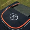 Nomad Tales Spirit Bike Trailer, ebony / tangerine