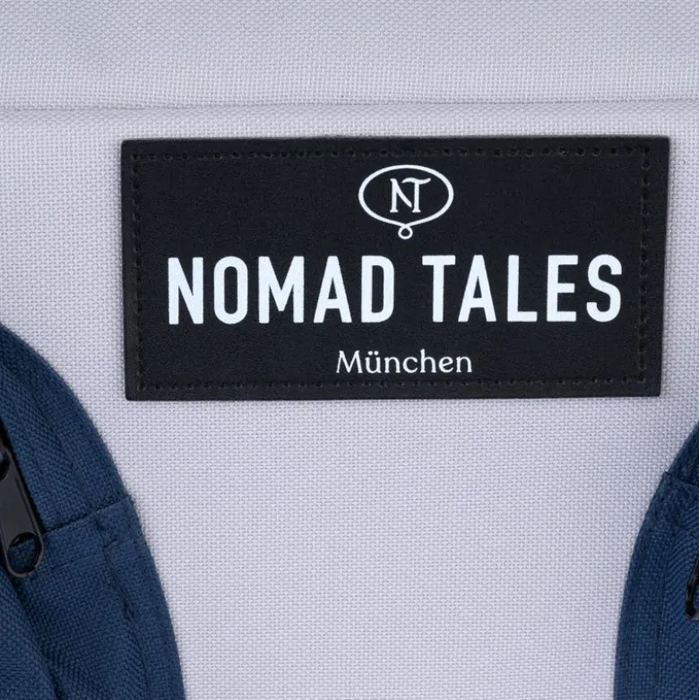 Nomad Tales Spirit -turvaistuin koirille, harmaa/sininen