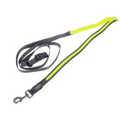 Nomad Tales Spirit USB LED -lenkkeilyihihna neonkeltainen & harmaa