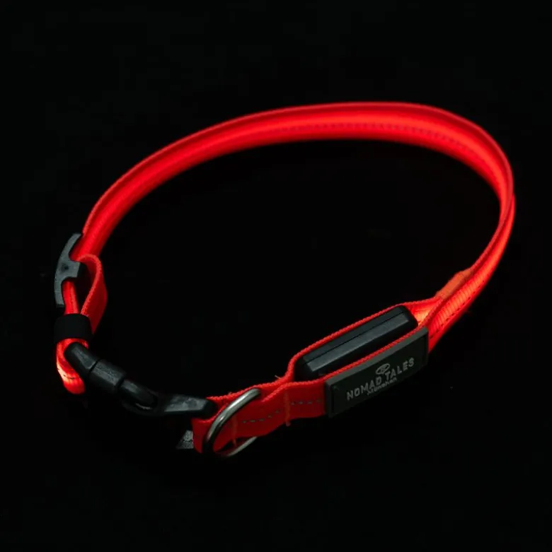 Nomad Tales Spirit USB LED -nailonkaulapanta, oranssi