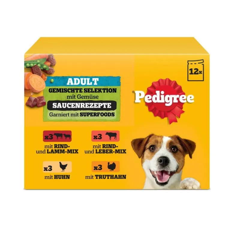 Pedigree Adult Fresh Pouches -monipakkaus