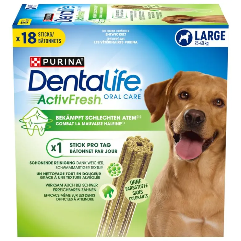 Purina Dentalife Active Fresh Daily Oral Care suurille koirille