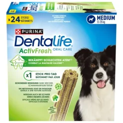 Purina Dentalife Active Fresh Daily Oral Care keskikokoisille koirille