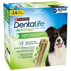 Purina Dentalife Active Fresh Daily Oral Care keskikokoisille koirille