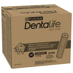 Purina Dentalife -hammashoitoherkut keskikokoisille koirille (12-25 kg)