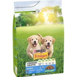 Purina Friskies Junior kana & kasvikset