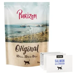 Purizon Kitten lohi ja kana - viljaton