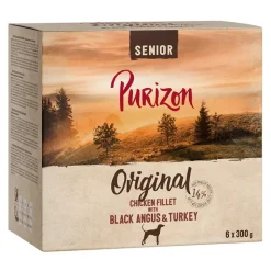 Purizon Senior kanafilee, Black Angus -nauta & kalkkuna