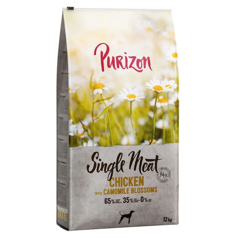 Purizon Single Meat Adult kana, kurpitsa & kamomillankukka – viljaton