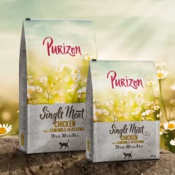 Purizon Single Meat kana ja kamomillankukka