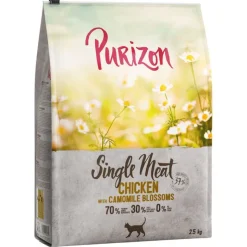 Purizon Single Meat kana ja kamomillankukka