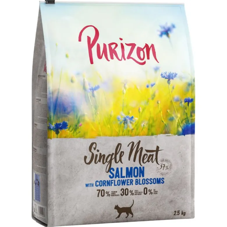 Purizon Single Meat lohi & ruiskaunokinkukka