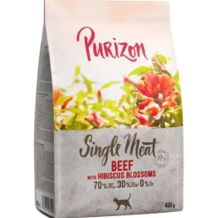 Purizon Single Meat nauta & hibiskuksenkukka
