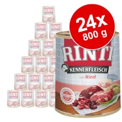 RINTI Kennerfleisch -säästöpakkaus 24 x 800 g