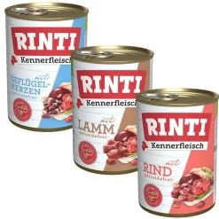 RINTI-kokeilupakkaus 6 x 400 g, monta makua