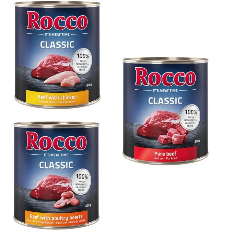 Rocco Classic -kokeilulajitelma 6 x 800 g