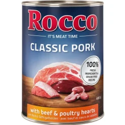 Rocco Classic Pork -säästöpakkaus 12 x 400 g