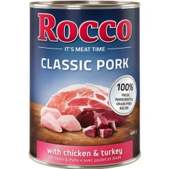 Rocco Classic Pork -säästöpakkaus 12 x 400 g