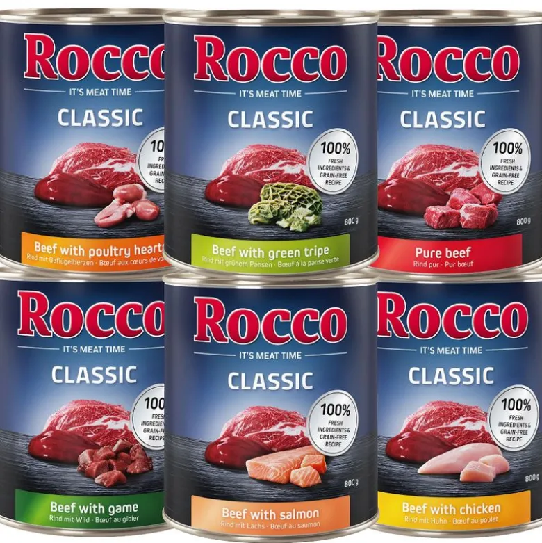 Rocco Classic -säästöpakkaus 12 x 800 g