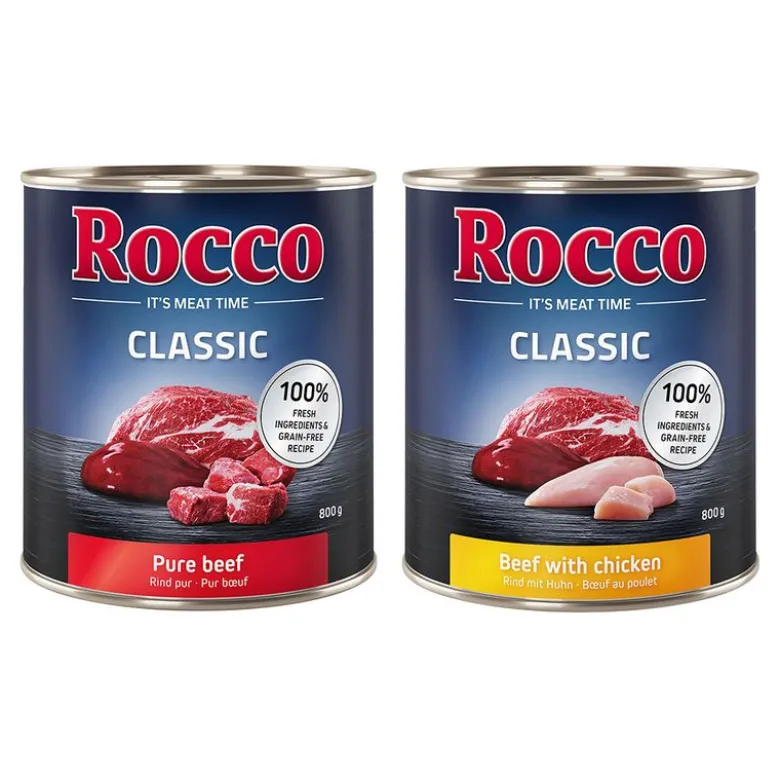 Rocco Classic -säästöpakkaus 12 x 800 g