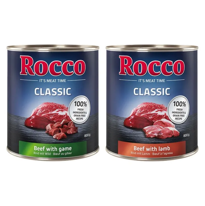 Rocco Classic -säästöpakkaus 12 x 800 g