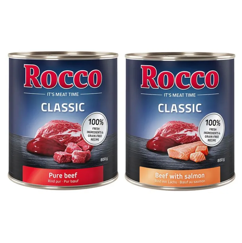 Rocco Classic -säästöpakkaus 12 x 800 g