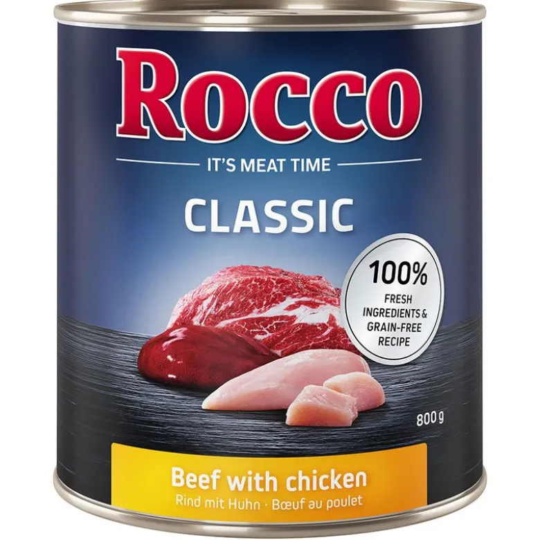 Rocco Classic -säästöpakkaus 12 x 800 g