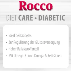 Rocco Diet Care Diabetic kana, nauta ja riisi 800 g