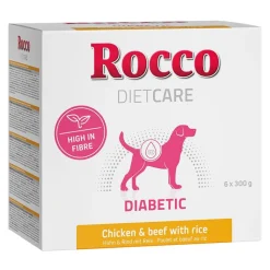 Rocco Diet Care Diabetic kana, nauta ja riisi 300 g – pussi