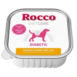 Rocco Diet Care Diabetic kana, nauta & riisi -rasia 150g