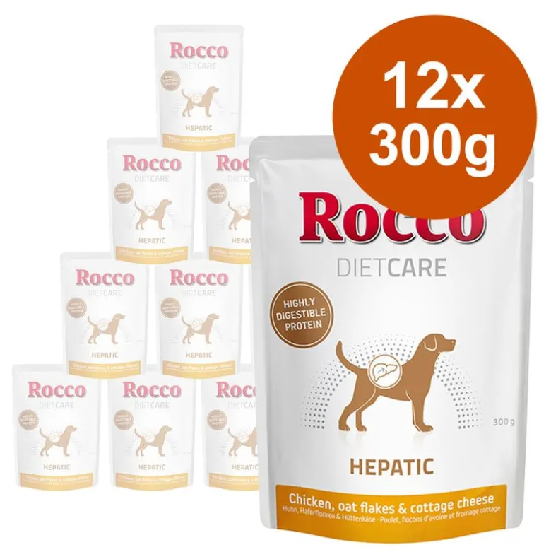Rocco Diet Care Hepatic Pouch kana, kaurahiutaleet & raejuusto 300 g
