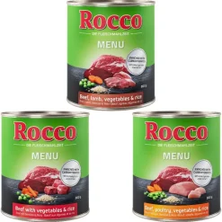 Rocco-kokeilupakkaus 6 x 800 g