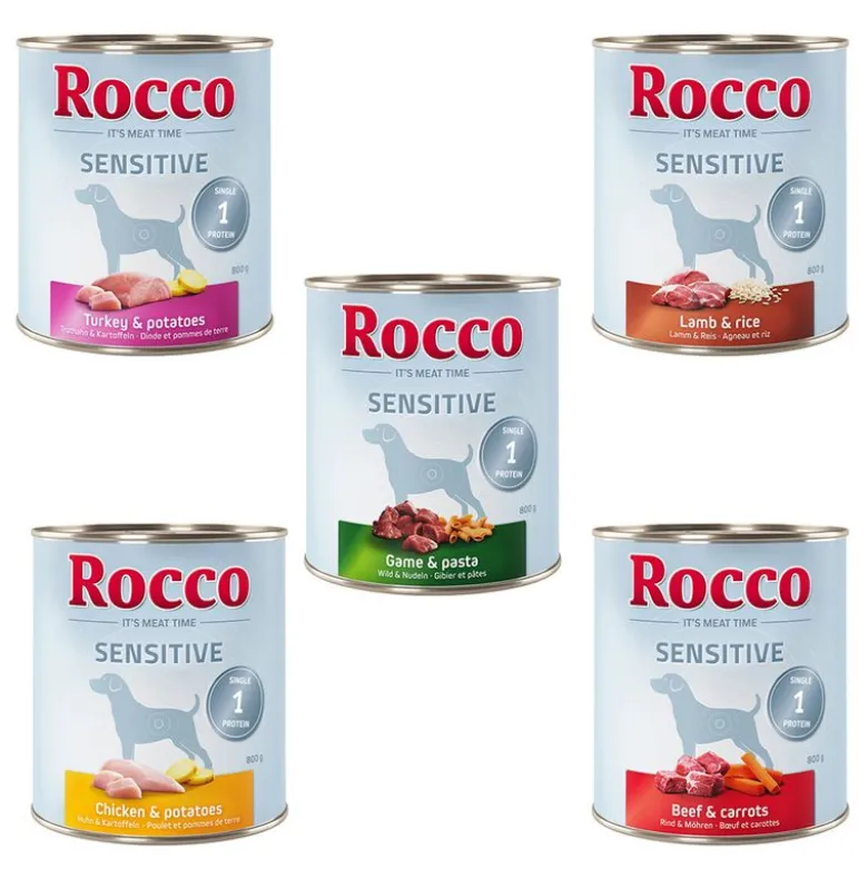 Rocco-kokeilupakkaus 6 x 800 g