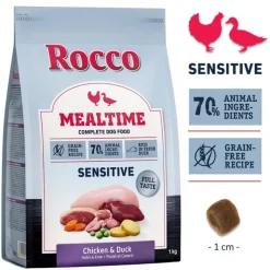 Rocco Mealtime Sensitive - kana & ankka