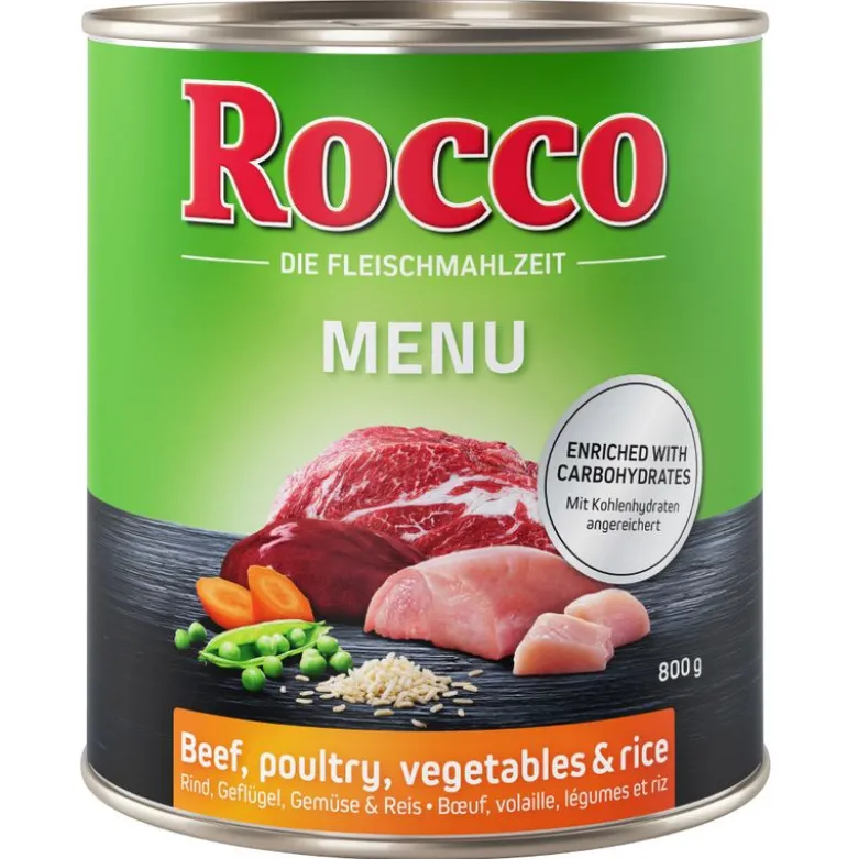 Rocco Menu -säästöpakkaus 24 x 800 g