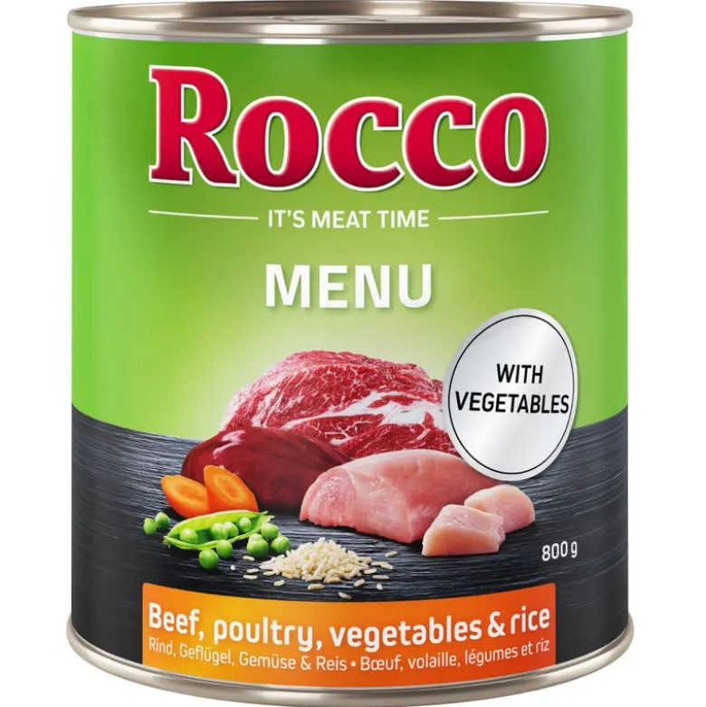 Rocco Menu -säästöpakkaus 24 x 800 g