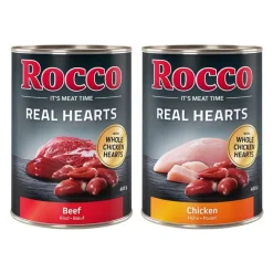 Rocco Real Hearts -säästöpakkaus 24 x 400 g
