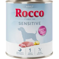 Rocco Sensitive -säästöpakkaus 24 x 400 / 800 g