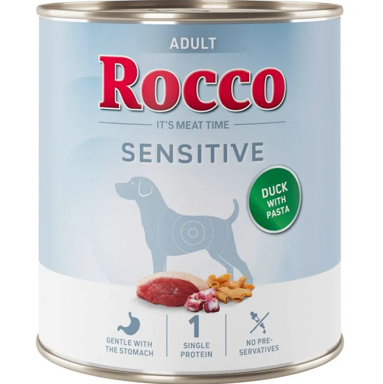 Rocco Sensitive -säästöpakkaus 24 x 400 / 800 g