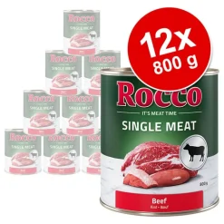 Rocco Single Meat -säästöpakkaus 12 x 800 g