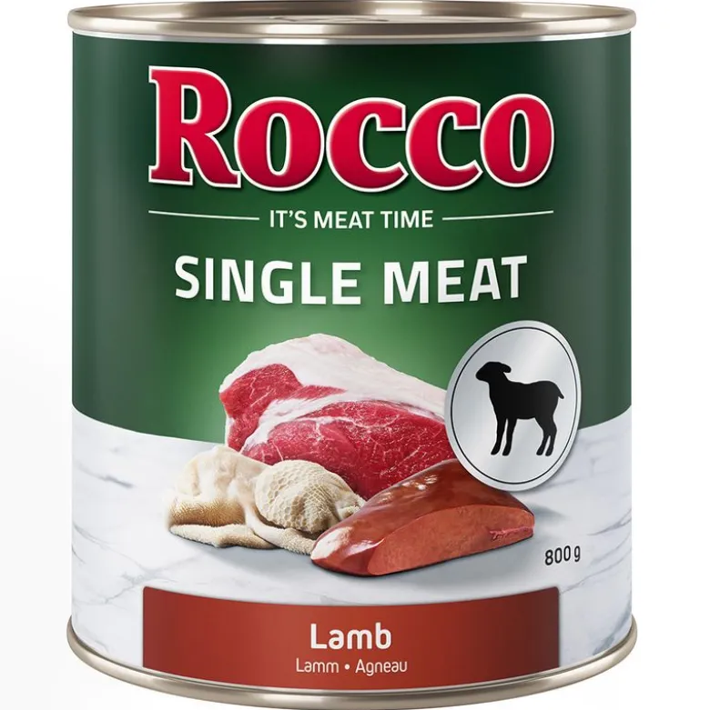 Rocco Single Meat -säästöpakkaus 12 x 800 g