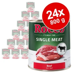 Rocco Single Meat -säästöpakkaus 24 x 800 g
