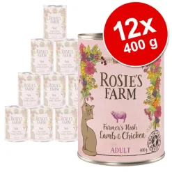 Rosie's Farm Adult -säästöpakkaus 12 x 400 g