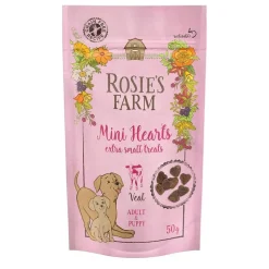 Rosie's Farm Puppy & Adult "Mini Hearts" vasikka