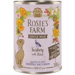 Rosie's Farm Single Meat Adult 6 x 395 g