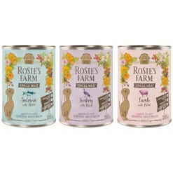 Rosie's Farm Single Meat Adult 6 x 395 g