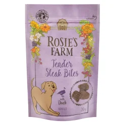 Rosie's Farm Snacks Adult "Tender Steak Bites" ankka