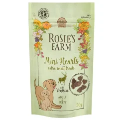 Rosie's Farm Snacks Puppy & Adult "Mini Hearts" riista